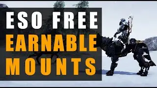 ESO - All FREE Earnable Mounts