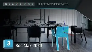 Моделирование в НОВОМ 3DS MAX 2023 с РАБОТАЮЩИМИ ОСИ