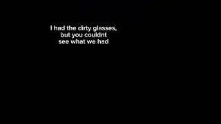I had the dirty glasses, but you couldnt see what we had - Anosmia band practice