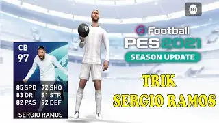 TRICKS TO GET SERGIO RAMOS ON POTW EUROPEAN CLUB CHAMPIONSHIP R16 PES 2021 MOBILE NO REOPEN TODAY