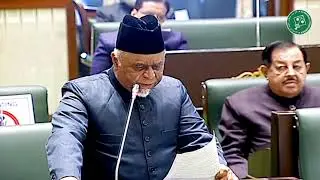 Syed Ahmed Pasha Quadri demanded higher funds for 'Haritha Haram' program | Telangana Assembly