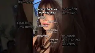Random Facts You May Not Know #blowup?