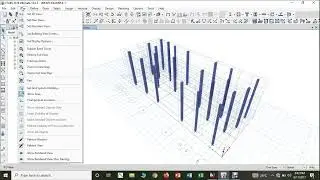 10  ASSIGNING AND DRAWING PLINTH BEAM IN THE ETABS