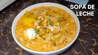 Sopa de Leche #sopa #recetas #sabroso #viral #recetasfaciles #recetas