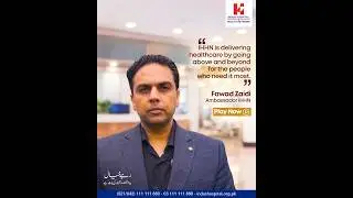 Fawad Zaidi, Ambassador IHHN