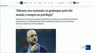 Berruto allenatore della Palestina  TGR Piemonte