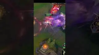 How to kill your enemy midlaner under tower using Qiyana #shorts #leagueclips #leagueoflegendsclips