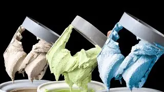 3 Japanese Tea Ice Cream flavours: Hojicha, Matcha Green Tea, Blue Matcha