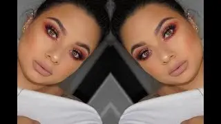 🍁🍂🍑Fall Peachy Look | Prettylilmzgrace