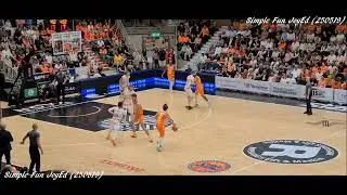 Norrköping Dolphins VS Borås Basket - SBL FINAL Game time in Stadium Arena Norrköping