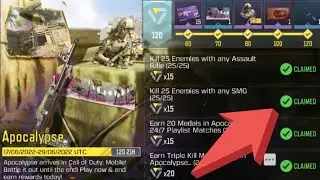 Call Of Duty Mobile Kill 25 Enemies with any SMG Task Complete