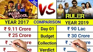 Paisa Vasool vs Ruler movie box office collection comparison।। nandamuri balakrishna movie।।