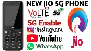 Jio Launch New Jio 5G Keypad Feature Phone 2023 | Volte, Hotspot, HD Display, 8 MP Camera |