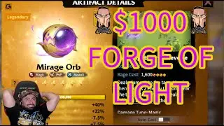 $1000 DOLLAR FORGE OF LIGHT PULL PARTY!