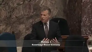 March 7: Response to Motion on a Knowledge-Based Economy