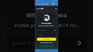 How to create Meta force account in urdu