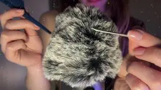 Scalp Check with Metal Tool + Rattail Comb [ASMR}