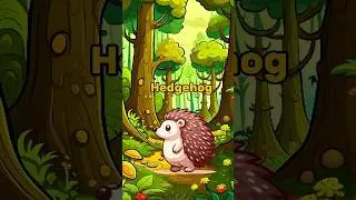 🦔 Hedgehog: The Tiny Ball of Spiky Cuteness #ForKids#LearnWithFun#EducationalKids#SmartyToon