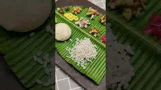 Onam sadhya #miniature #onam #miniaturecooking #food #indianfood #kerala #art #polymerclay