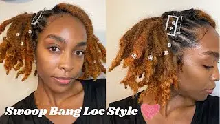 Swoop Bang Loc Ponytail Hairstyle | Hey It&rsquo;s Lashonda B