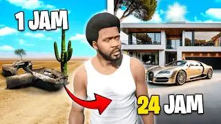 Gua Bertahan Hidup Jadi GEMBEL Selama 24 JAM di GTA 5! (Mod)