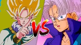 ¿Goku era más fuerte que Trunks? - Dragon Ball Z