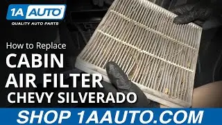 Как заменить салонный фильтр на Chevrolet Silverado 14–19 годов выпуска