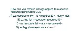 AZ 104 Q&A 1 14 Apply and manage tags on resources