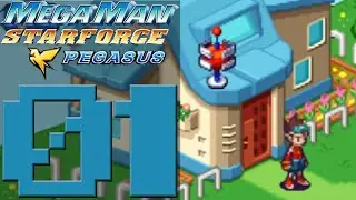 Megaman Starforce Pegasus [Part 1] Welcome to Echo Ridge!
