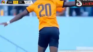 Zambia vs Ivory Coast (3-0) Afcon qualifier highlights 2023