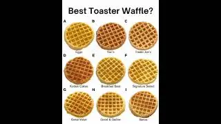 Choose The Best Brand Of Toaster Waffles!