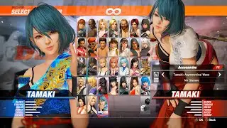 4K DOA6 Update DLC New Tamaki All Costume Show! Aikido Full Skill PC Player Spectator! Dead or Alive