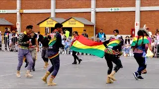 TAKANAKUY PERU VS BOLIVIA  BAILE HUISCHUPAS EN LIMA - PERU