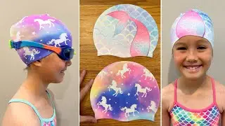Cutest Swim Caps for Kids!
