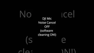DJI Mic Mini test - Clean up using Davinci Resolve Audio Plugins