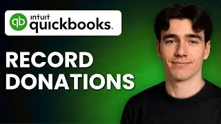 Как регистрировать пожертвования в Quickbooks Online (Учебник 2025)