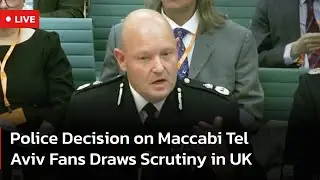 LIVE: UK Lawmakers Grill Police Chief Over Football Fan Ban Decision | Sports Insider | AD14