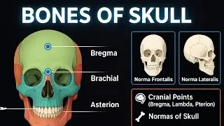 SKULL OSPE | IMPORTANT POINTS FOR ANATOMY VIVA | SKULL BONES & FEATURES EXPLAINED | MBBS ANATOMY