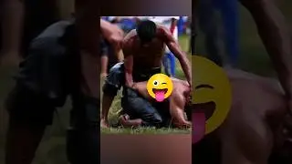 Oil wrestling in Turkey 😱#shorts