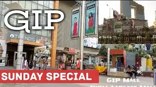 GIP Mall Noida Sunday Shopping Tour by Tech N Social, Great India Place Largest Mall in India, Noida