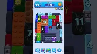 Color Block Jam Level 1298 &ndash; Full Puzzle Solution (No Boosters)