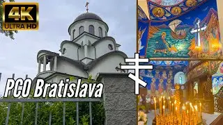 Orthodox liturgy in the Church of Saint Rastislav - PCO Bratislava SLOVAKIA︱(4K UHD)