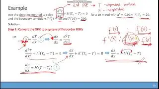 Ordinary Differential Equation - Shooting Method