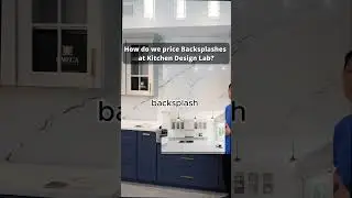 Pricing a full quartz backsplash made easy 👌 #hometips #homegoals  #kitchentips #tips #backsplash