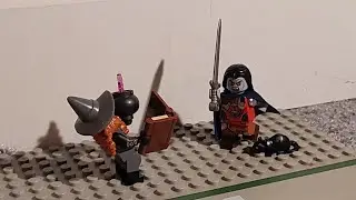 Lego Series 27 Battle between witch and vampire knight