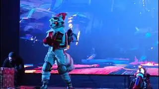 Akita cup Semis🎄ROCKET RACCOON Skin Navide&ntilde;a Cosplay MARVEL RIVALS con JEFF y GROOT 💥Clasificada