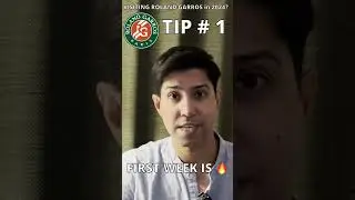 TIP 1 for visiting Roland Garros in 2024! #tennis #frenchopen2024 #rolandgarros #2024 #nadal