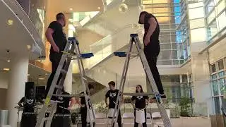 Trash Panda Drum Group - Climbing the Beat: Ladders as Drums -  (Live at Eccles Theater 2025-5-31)