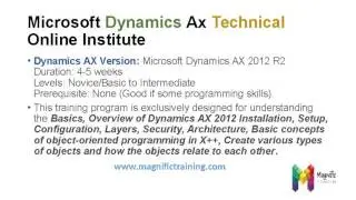 Microsoft Dynamics Ax Technical Online Training|USA