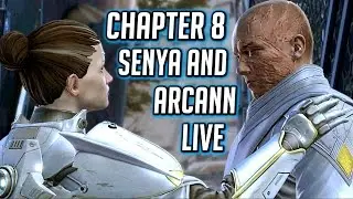 SWTOR KOTET ► Senya & Redeemed Arcann Protect the Gravestone - Chapter 8